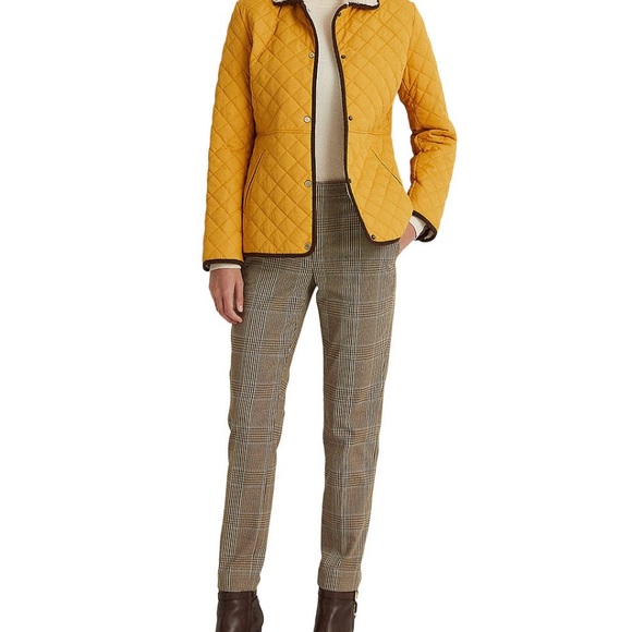Ralph Lauren Corduroy-Trim Quilted Jacket - Picture 5 of 5